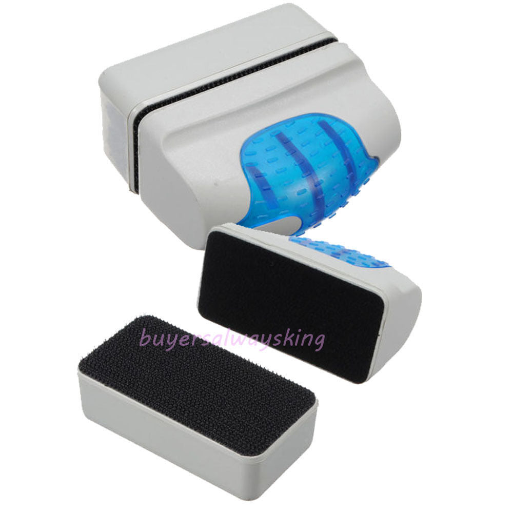 New Magnetic Clean Brush Aquarium Fish Glass Tank Algae Cleaner Scrubber Float