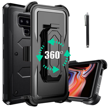 For Samsung Galaxy Note98 Shockproof Case, w/ Belt Clip Stand Rugged Phone Cover