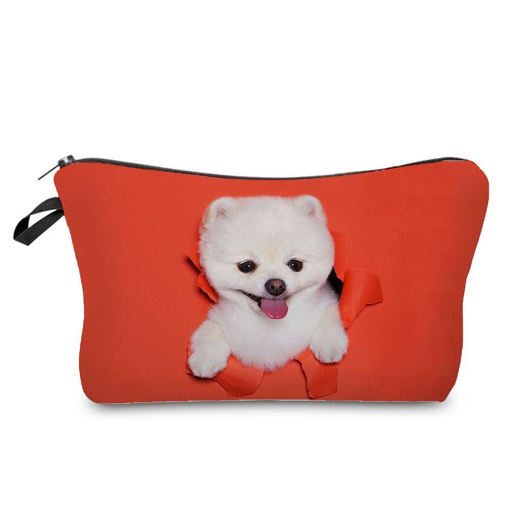 Cosmetic Bag Pencil Case Large Traveling Toiletry Makeup Pouch 18*22*13.5 Cm 1pc