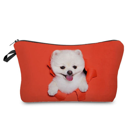 Cosmetic Bag Pencil Case Large Traveling Toiletry Makeup Pouch 18*22*13.5 Cm 1pc