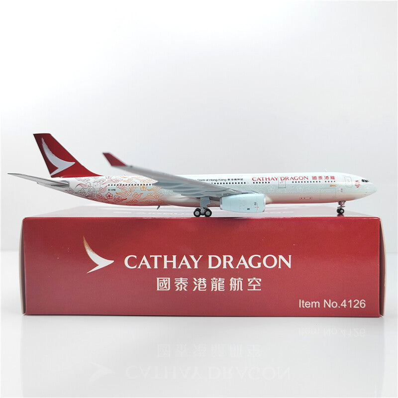 1:400 JC Wings CATHAY DRAGON AIRBUS A330-300 Airplane Diecast Aircraft Model
