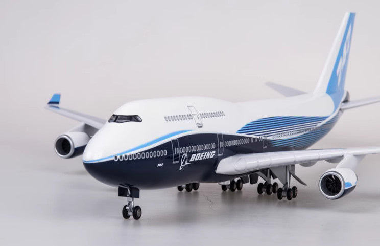 47CM 1:150 BOEING 747-400 Airplane Landing Gears Resin Aircraft Aeroplane Model