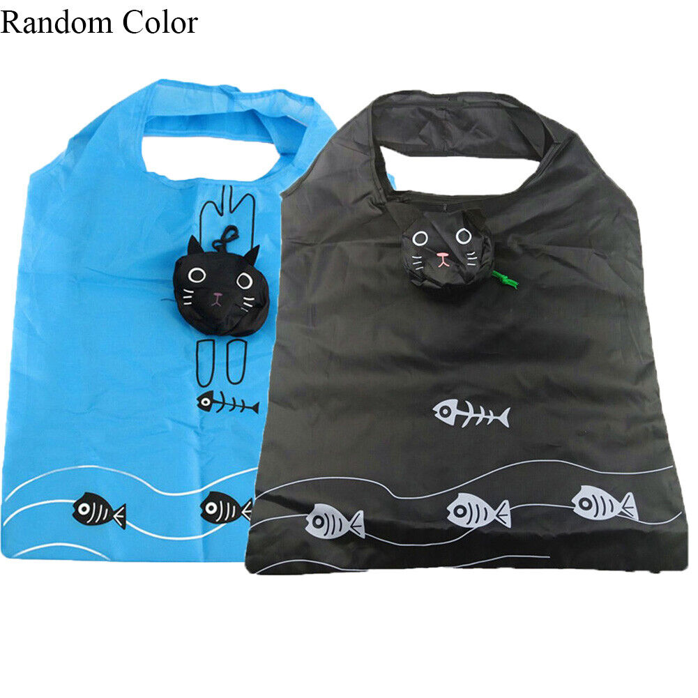 Cute Travel Foldable Handbag Grocery Tote Storage Reusable Animal Shopping Bags*