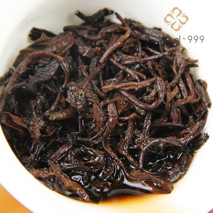 357g 2019 High Mountain Big Tree Pu'er Ripe Tea Cake Imperial Tribute Spring