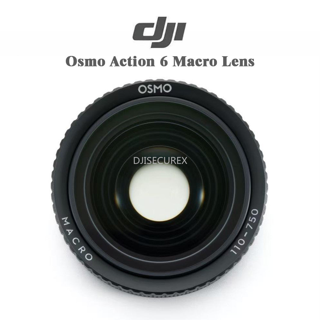 DJI Osmo Action 6 Macro Lens w/ Case – 11-75cm Focus