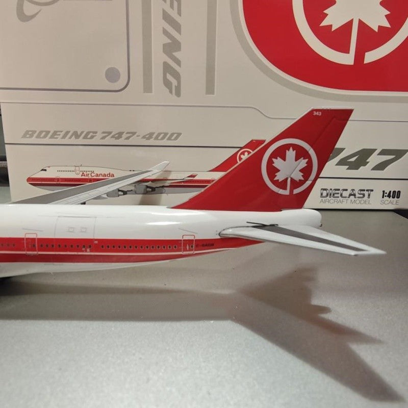 1:400 JC Wings Air Canada Boeing 747-400 Passenger Plane Diecast Aircraft Model