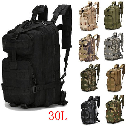30L Military Tactical Backpack Large Army 3 Day Assault Pack Molle Bag Rucksack
