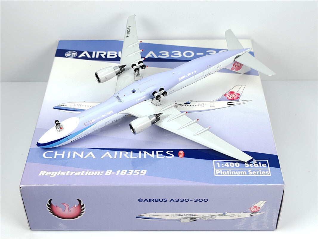 1:400 Phoenix CHINA AIRLINES AIRBUS A330-300 Airplane Diecast Aircraft Model