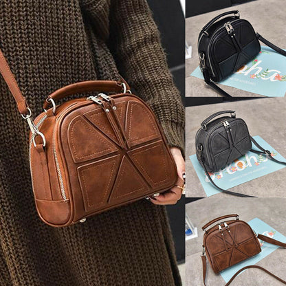 Women Ladies PU Leather Shoulder Bag Messenger Crossbody Handbag Tote Purse