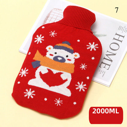 Knitted Hot Water Bag Cover Printed Hot Water Bag Cover Hot Water Bag Cover
