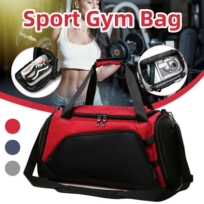 Waterproof Women Men Sport Gym Bag Fitness Handbag Shoulder Bags Travel