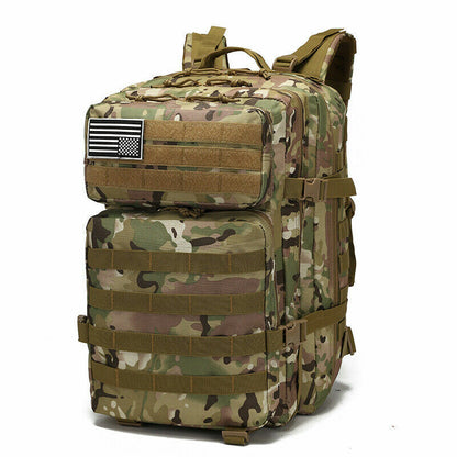 Man Army Tactical Backpacks Assault Bags Outdoor Pack Camping Hunting Bag