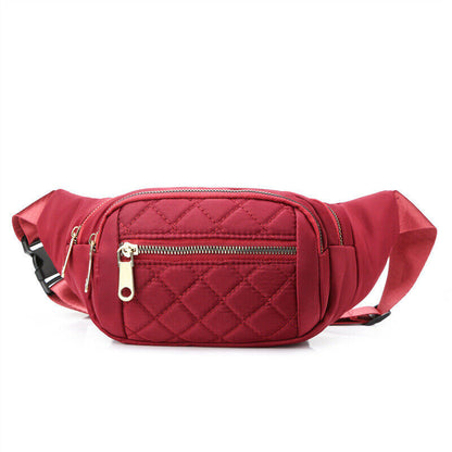 Women Cross Body Antitheft Pouch Chest Bag Shoulder Bag Waistpack Fanny Bag