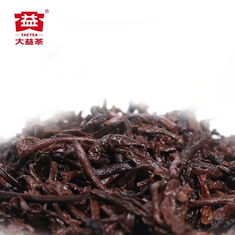 357g TAETEA Ripe Puerh Chinese Tea Batch 2101 Menghai Dayi "Pu Zhi Wei" Shu Puer