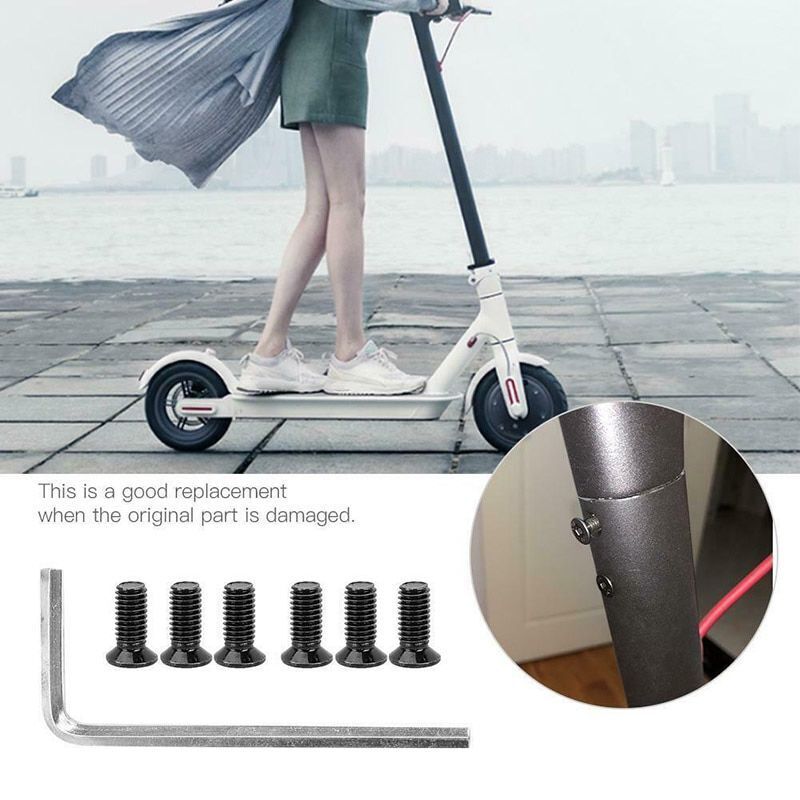 Electric Scooter Screws Nut Wrench Set Handlebar Front Fork Tube Pole Base Part