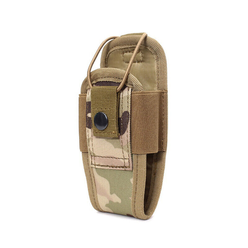 Tactical Molle Radio Walkie Talkie Pouch Waist Bag Holder Pocket Interphone Bag