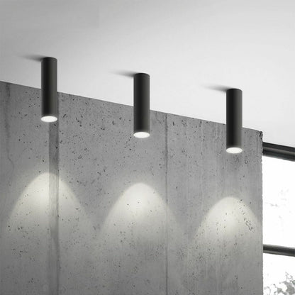 LED Downlight Long Tube Surface Mounted Spot Modern Aluminum Light Indoor Room