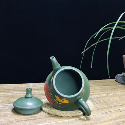 Chinese Yixing Zisha Clay Handmade Exquisite Teapot （玉笠 底款：姜礼明）