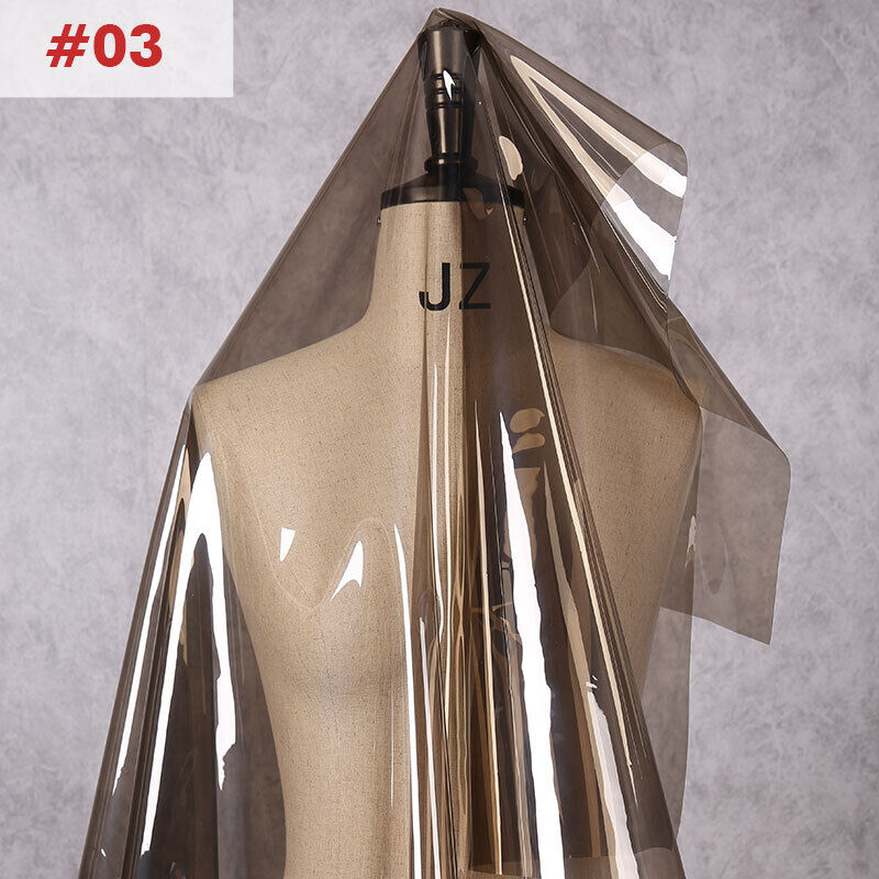 TPU Fabric PVC Jelly Film Waterproof Plastic Fabric DIY Bag Crafts Raincoat