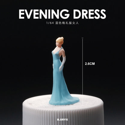 1/64 Figure Model Sexy Girl Model Boy Model City Street Mini Scene Doll