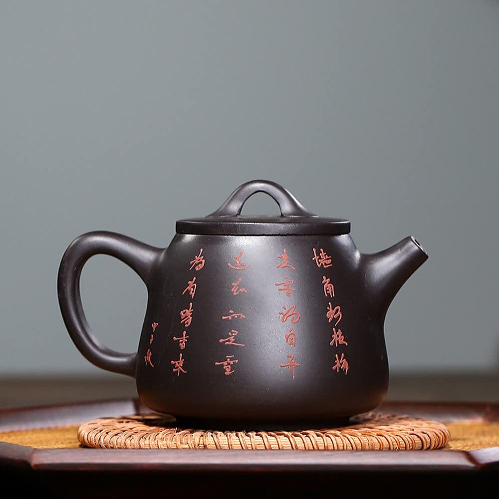 220ml Purple Clay Plum Blossom Pattern Teapot Tea Set Kung Fu Tea Ceremony