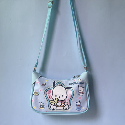 Kuromi My Melody Pompompurin Cinnamoroll PU Crossbody Shoulder Bag Shoulder Bag