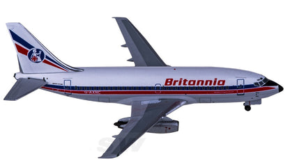 1:400 AeroClassics Britannia BOEING 737-200 Passenger Airplane Diecast Model