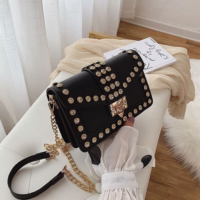 Women's Handbags Famous Bag Bags PU Leather Lock Women Shoulder Crossbody Bag