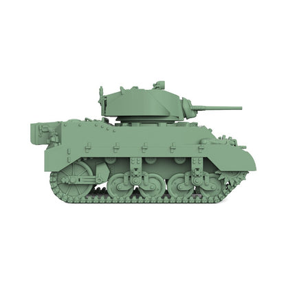 SSMODEL SS508 1/200/350/700 Military Model Kit US M5A1 Stuart Light Tank