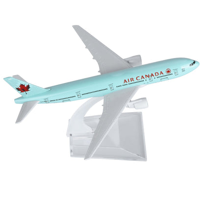 1/400 16cm Air Canada B777 Airplane Model Diecast Aircraft Airliner Collection
