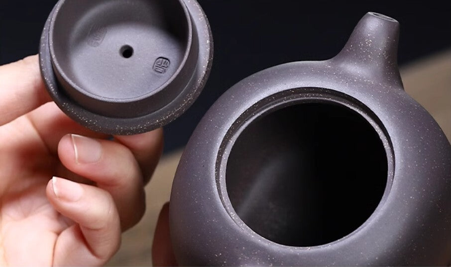 300cc chinese Yixing Handmade Zisha teapot qinghuini ZiZai Gongfu Hu Tea Pot