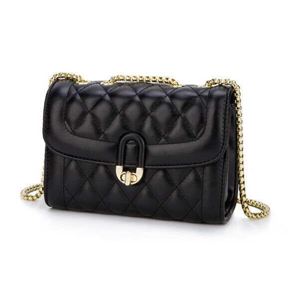 Leather Women Desinger Chain Bag Elegant Party/Cocktail Bag Evening Shoulder Bag