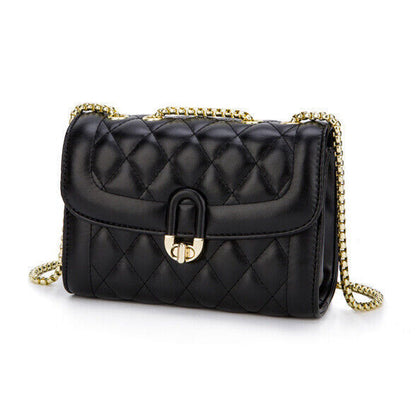 Leather Women Desinger Chain Bag Elegant Party/Cocktail Bag Evening Shoulder Bag