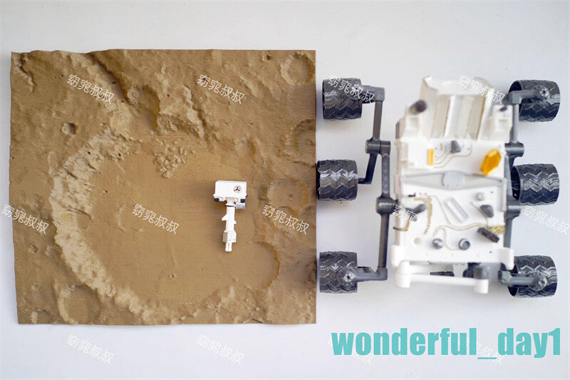 1/24 Scale NASA Curiosity Mars Rover Static Model Painted Toy Gifts