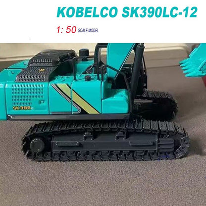 1:50 KOBELCO SK390LC-12 Excavator Machine Construction Equipment Diecast Model