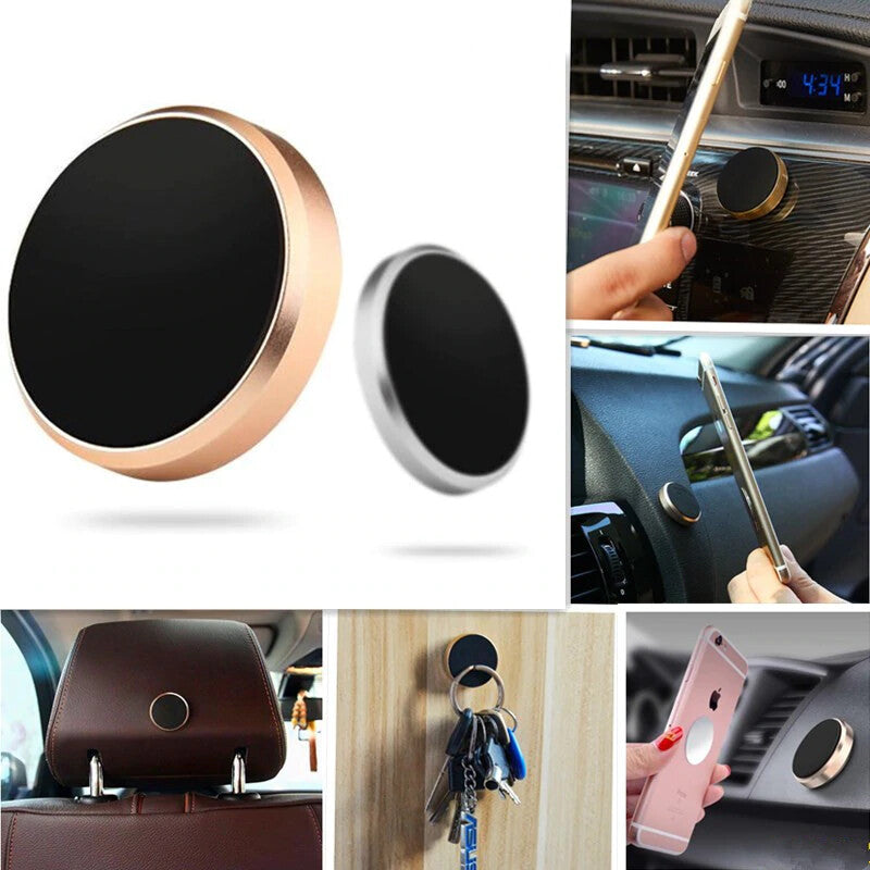 4Pack Magnetic Universal Car Mount Holder For Cell Phone Samsung Galaxy iPhone