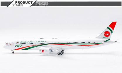 1:200 32CM InFlight Biman BANGLADESH AIRLINES BOEING 787-9 Plane Diecast Model