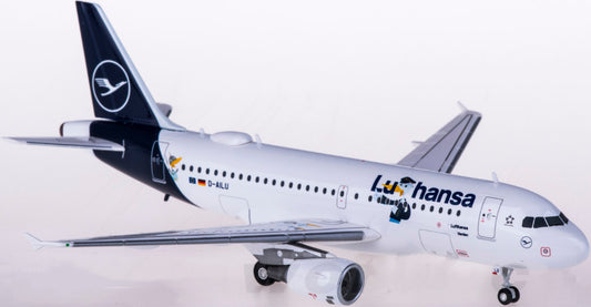1:200 Herpa Lufthansa AIRBUS A319 Passenger Airplane ABS Plastic Aircraft Model