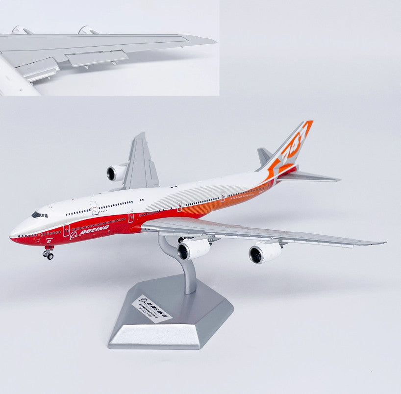 1:400 HX Models BOEING 747-8 Flap Down Passenger Airplane Diecast Aircraft Model