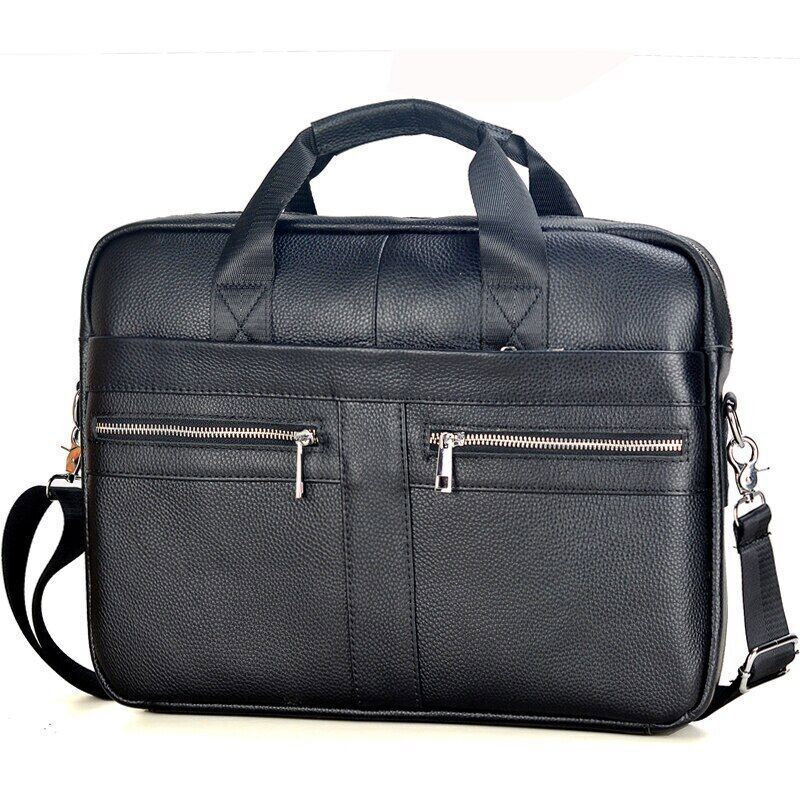 Men Genuine Leather Handbags Leather Travel Bags Men's Crossbody Shoulder Bag
