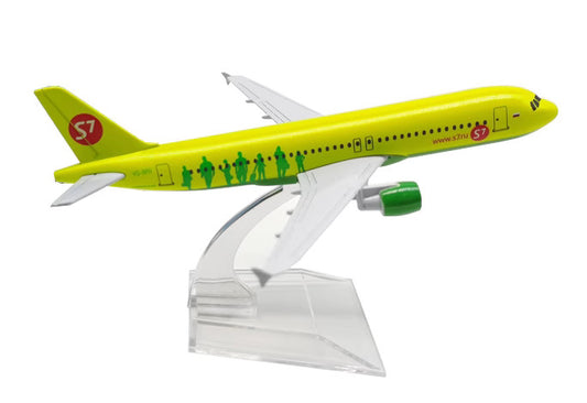 16CM S7 AIRBUS A320 Passenger Aircraft Plane Aeroplane Diecast Airplane Model