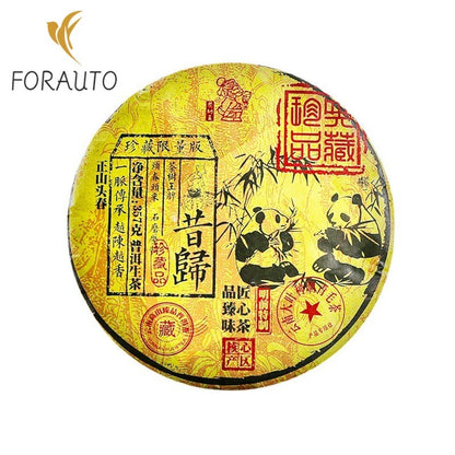 357G genuine Yunnan Tea Tree King 2018 Xi Gui Chen Nian Pu'er Tea Raw Tea Cake -