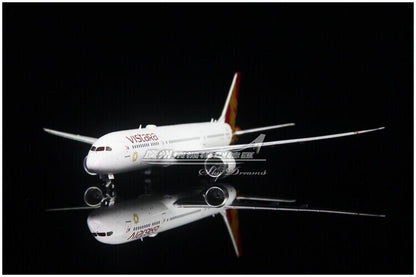 1:400 JC Wings Vistara BOEING 787-9 Passenger Airplane Diecast Aircraft Model