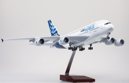 1:200 37CM AIRBUS A380 Passenger Airplane Landing Gears Resin  Aircraft Model