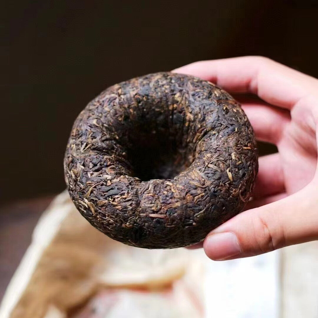 2001 Yunnan Yiwu Mt.Shen Pu-erh Tuocha Aged Puerh Raw Tuo King Pu'er Tuocha 250g