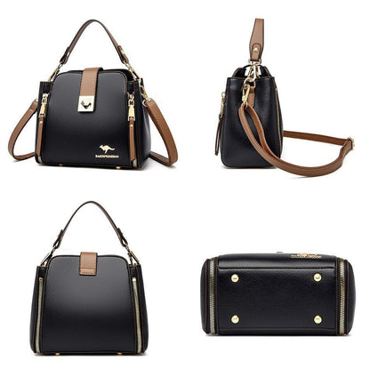 Synthetic Leather Handbag Purse Bag Shoulder Crossbody Messenger Small 20*18*9CM