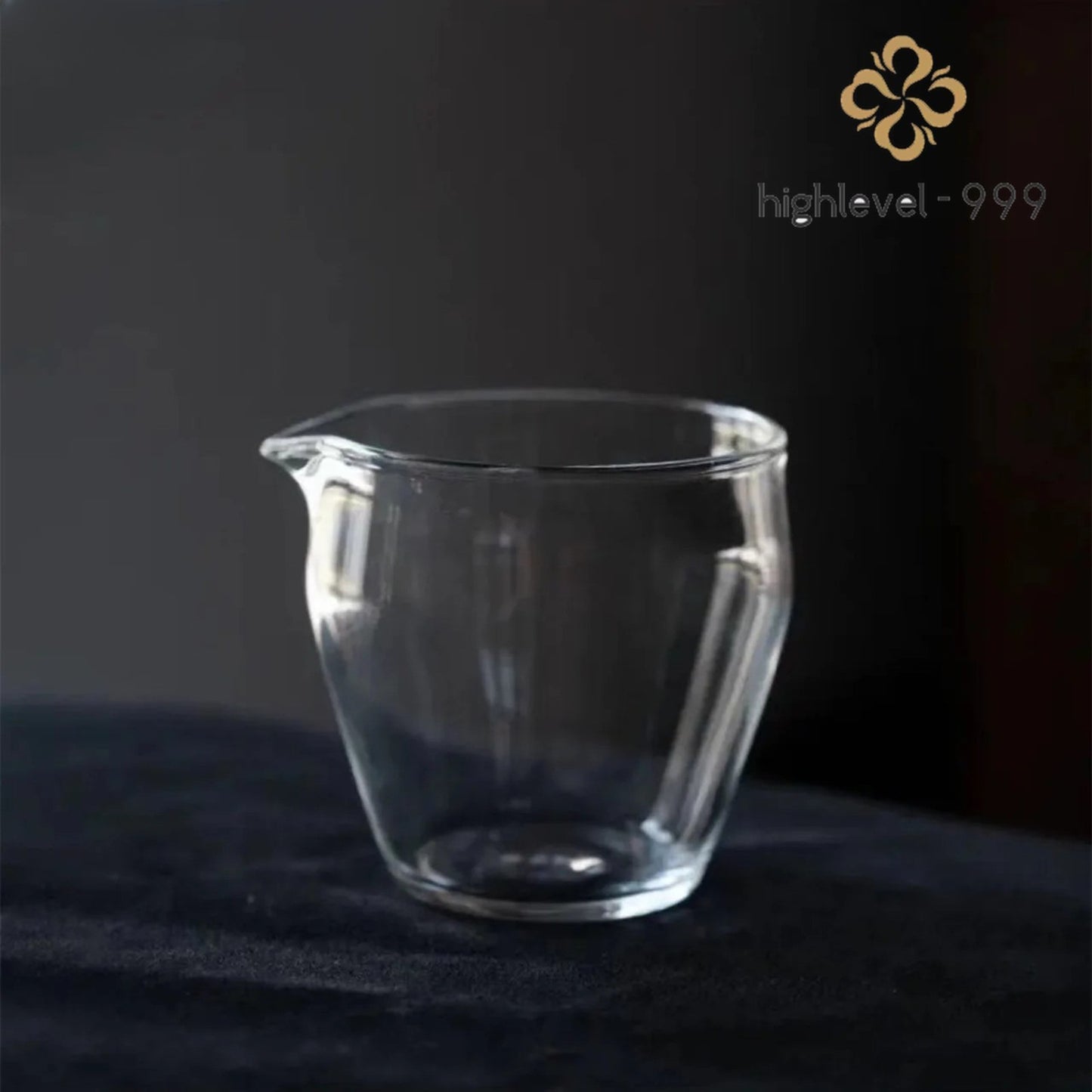 Glass Transparent Fairness Cup 150ml 5.1oz Chinese Kung Fu Tea Set Tea Pitcher