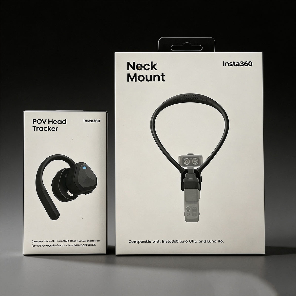 100% Original Insta360 Luna Ultra / Pro POV Head Tracker + Neck Mount （In Stock）