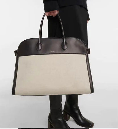 Handbag Cowhide High-Capacity Commuter Bag