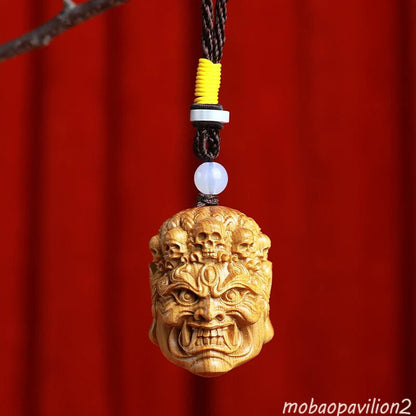 New Boxwood Solid Wood Buddha Statue Pendant Buddha Statue Ornaments